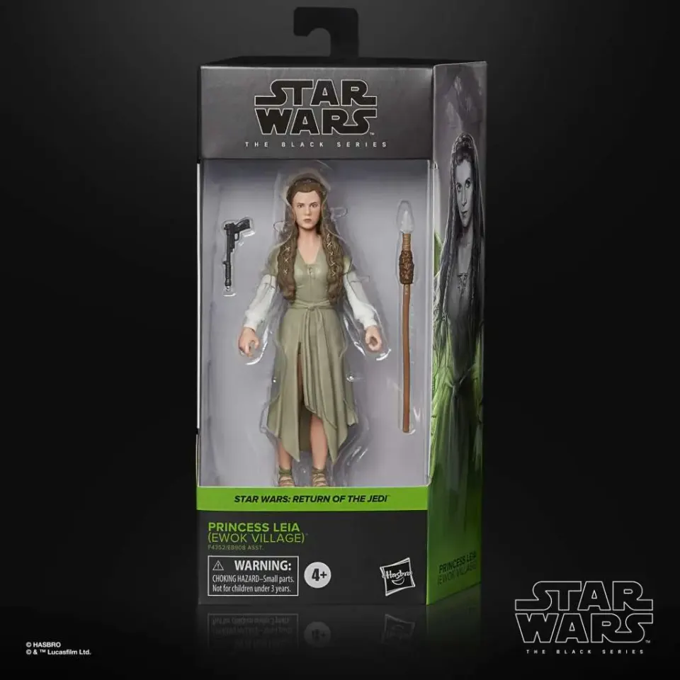 Hasbro Star Wars Black Series 6" Princess Leia Ewok Village - Image 5