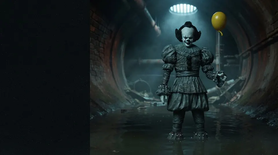 McFarlane Toys Pennywise (IT 2017) 7" Horror Figure