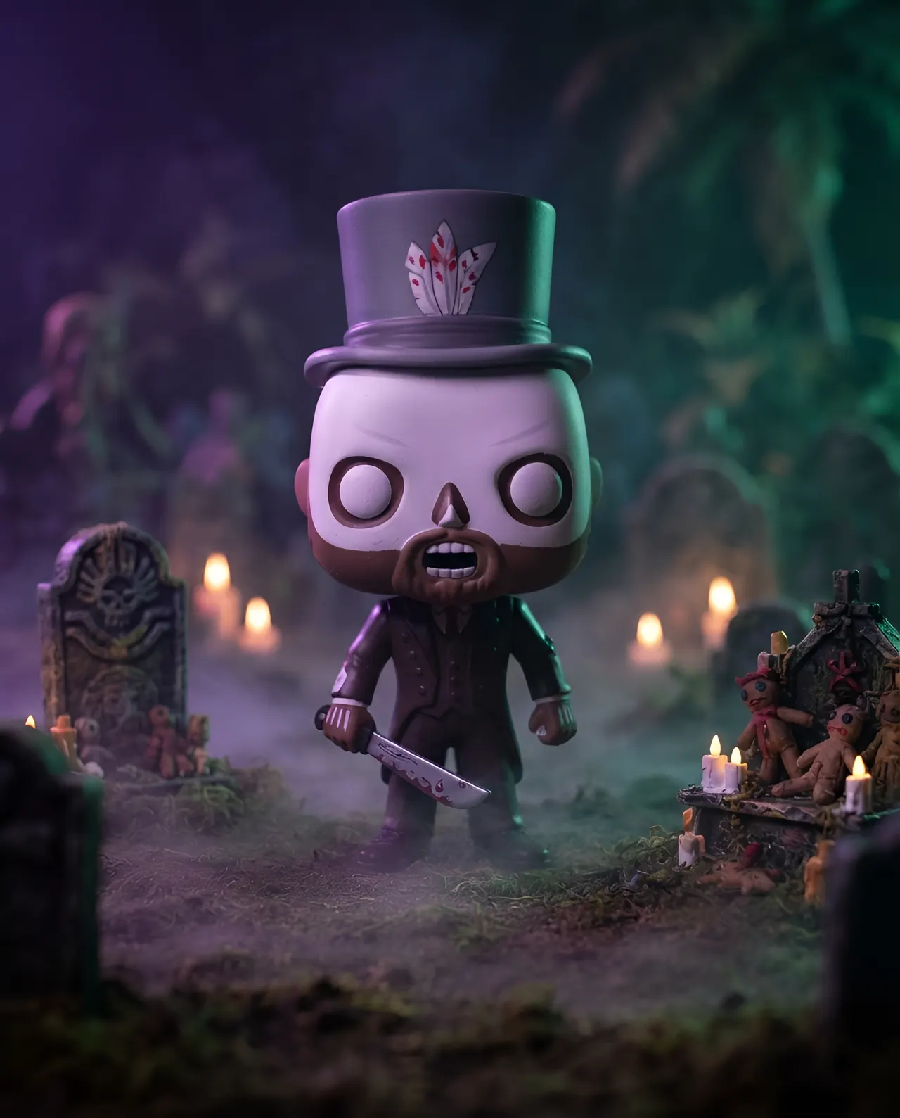Funko Pop! Movies James Bond Baron Samedi Multicolor Figure - Image 6
