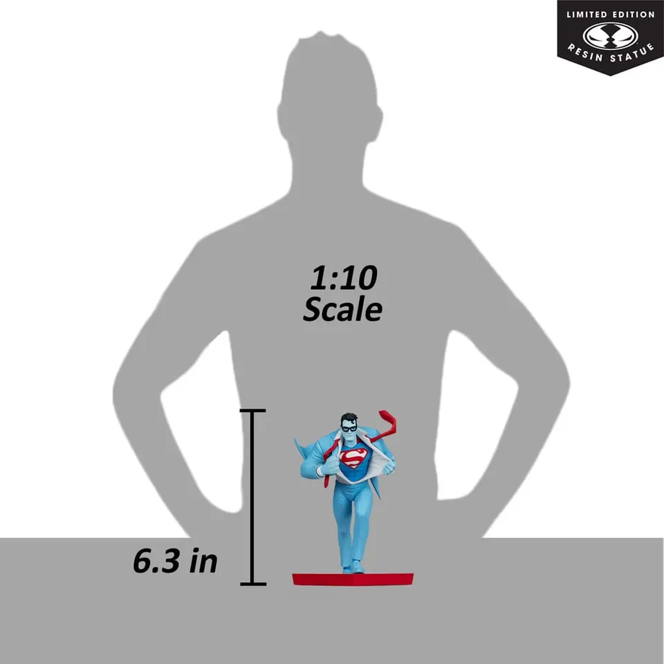McFarlane Toys DC Direct Superman Red & Blue 1:10 Resin Statue - Image 9