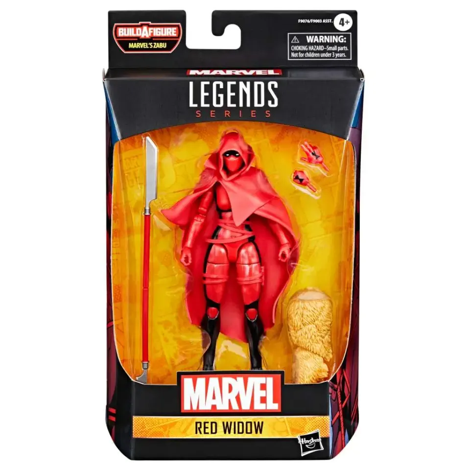 Hasbro Marvel Legends Red Widow 6" Action Figure with Zabu BAF Part - Image 4