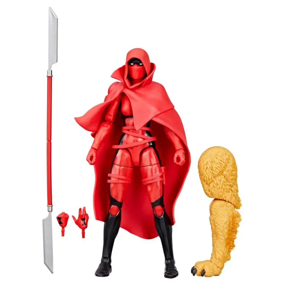 Hasbro Marvel Legends Red Widow 6" Action Figure with Zabu BAF Part - Image 2