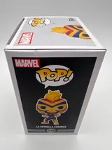 Funko POP! Marvel Lucha Libre Captain Marvel – 4.25" Vinyl Bobblehead - Thumbnail 4
