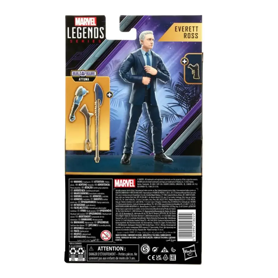 Hasbro Marvel Legends Legacy Everett Ross Action Figure – Attuma BAF - Image 7