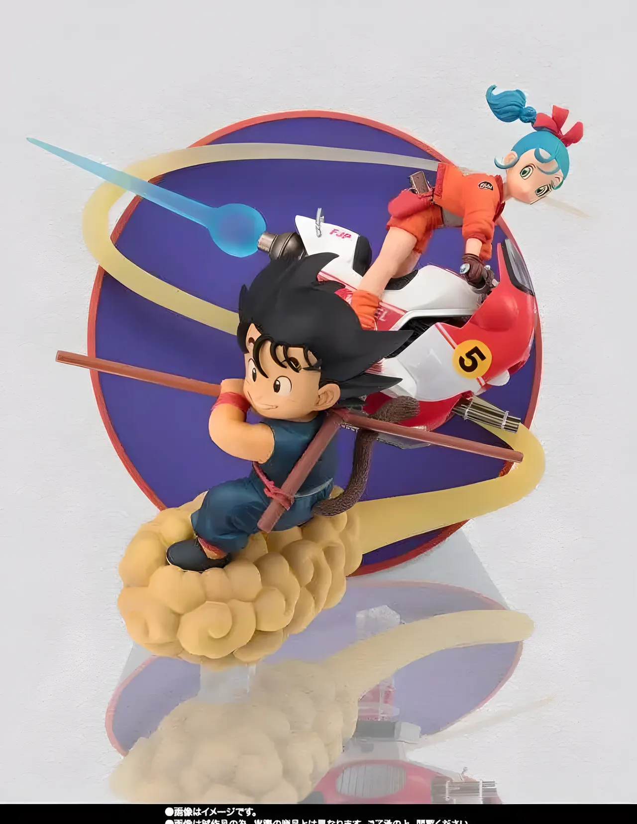 Bandai Spirits Dragon Ball Goku & Bulma 2-Pack Figurines ZERO - Image 2