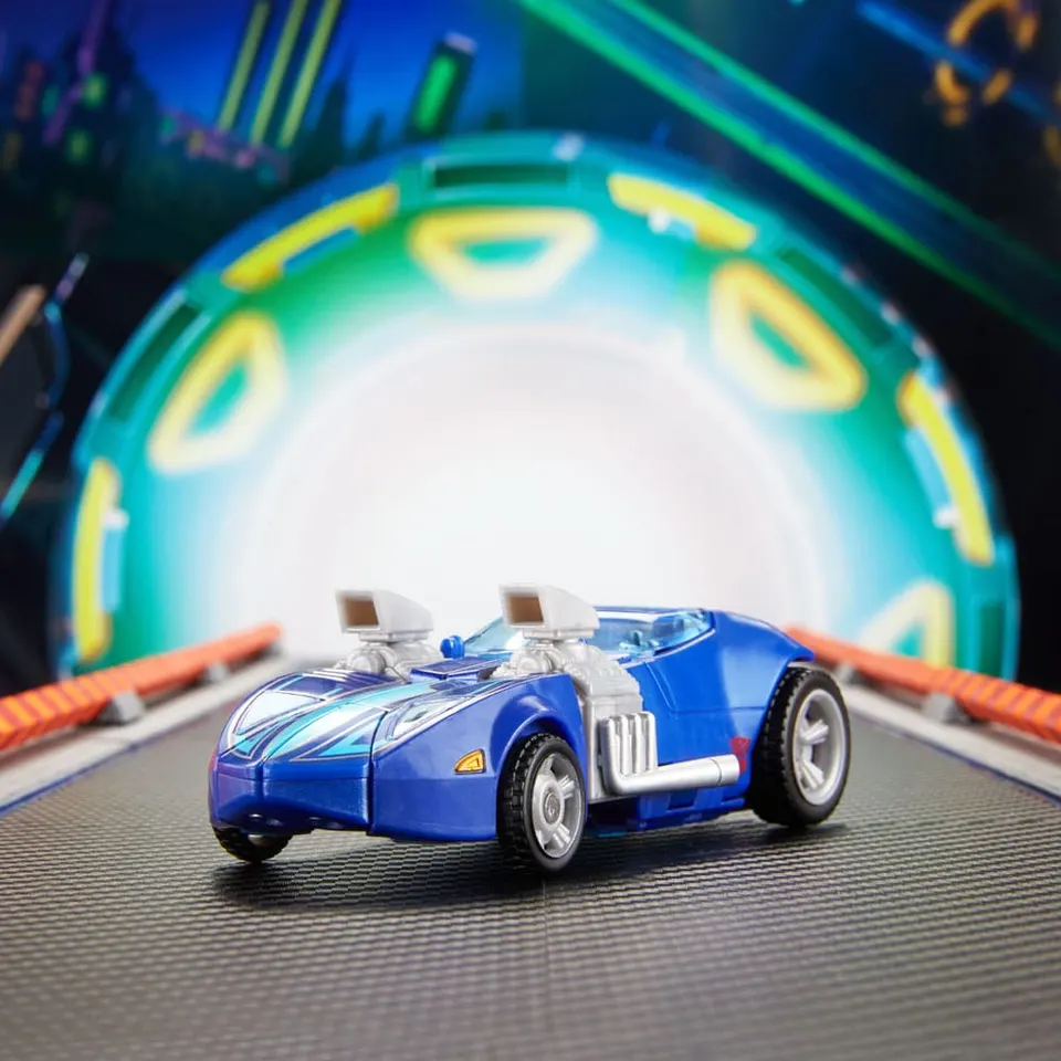 Hasbro Transformers Twin Mill Hot Wheels x Figura Clase Deluxe - Image 9