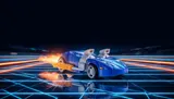 Hasbro Transformers Twin Mill Hot Wheels x Figura Clase Deluxe - Thumbnail 13