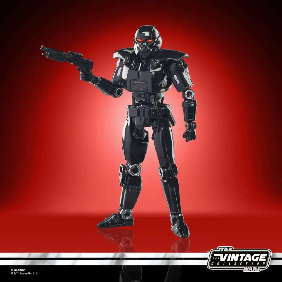 Hasbro Star Wars Colección Vintage El Rescate Dark Trooper Set de Figuras - Image 1