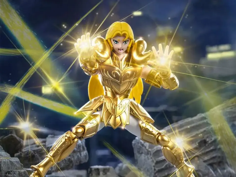 Blokees Saint Seiya Champion Class Aries Mu Model Kit – 15cm - Image 5