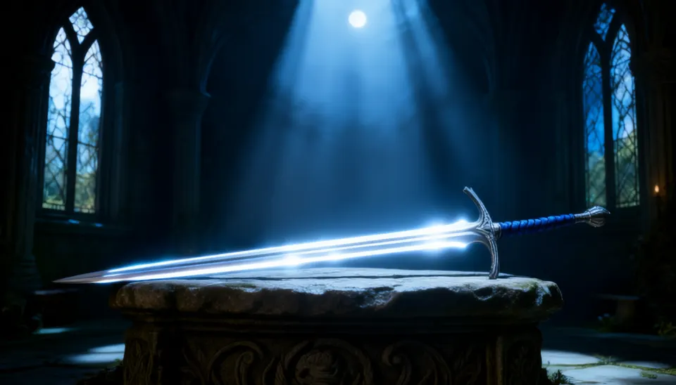 Noble Collection Gandalf the Grey Glamdring Sword 1/1 Replica 121cm