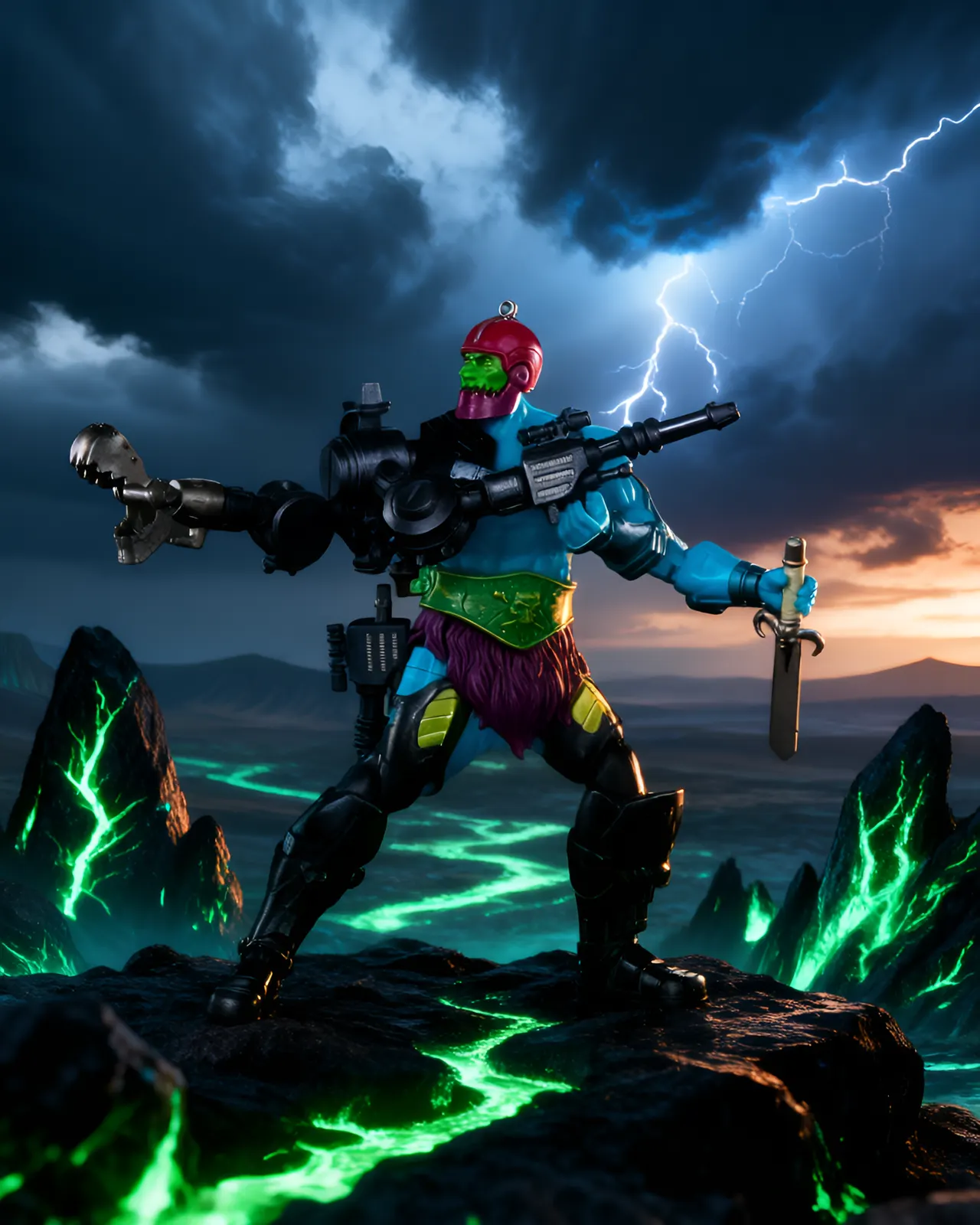 Mattel Masterverse Trap Jaw Deluxe Action Figure – 30 Articulation - Image 8