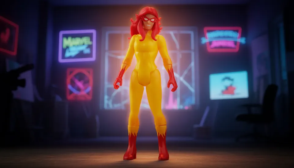 Hasbro Marvel Legends Retro 375 Firestar 3.75\" Action Figure