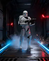 Hasbro Star Wars Black Series Gaming Greats Clone Commando 6in Figure - Thumbnail 6