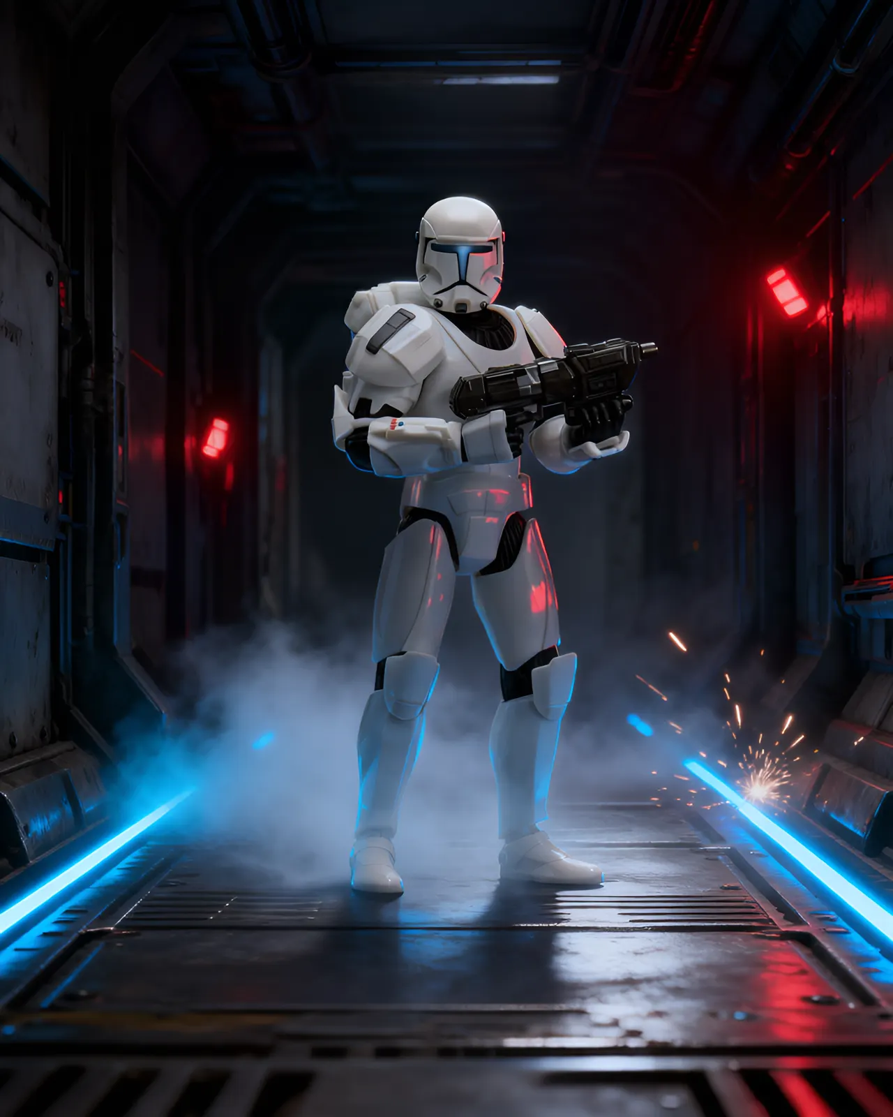 Hasbro Star Wars Black Series Gaming Greats Clone Commando 6in Figure - Image 6