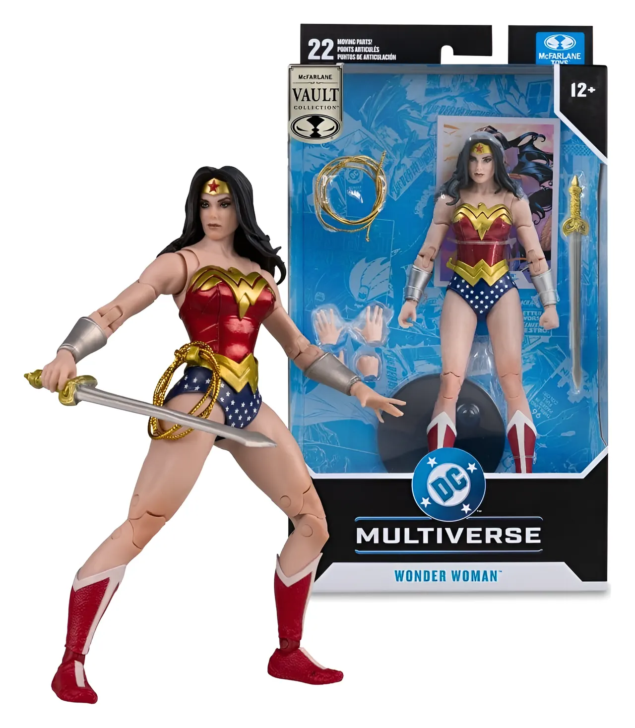 McFarlane Toys DC Multiverse Wonder Woman (Classic) 7" Figure - Image 1