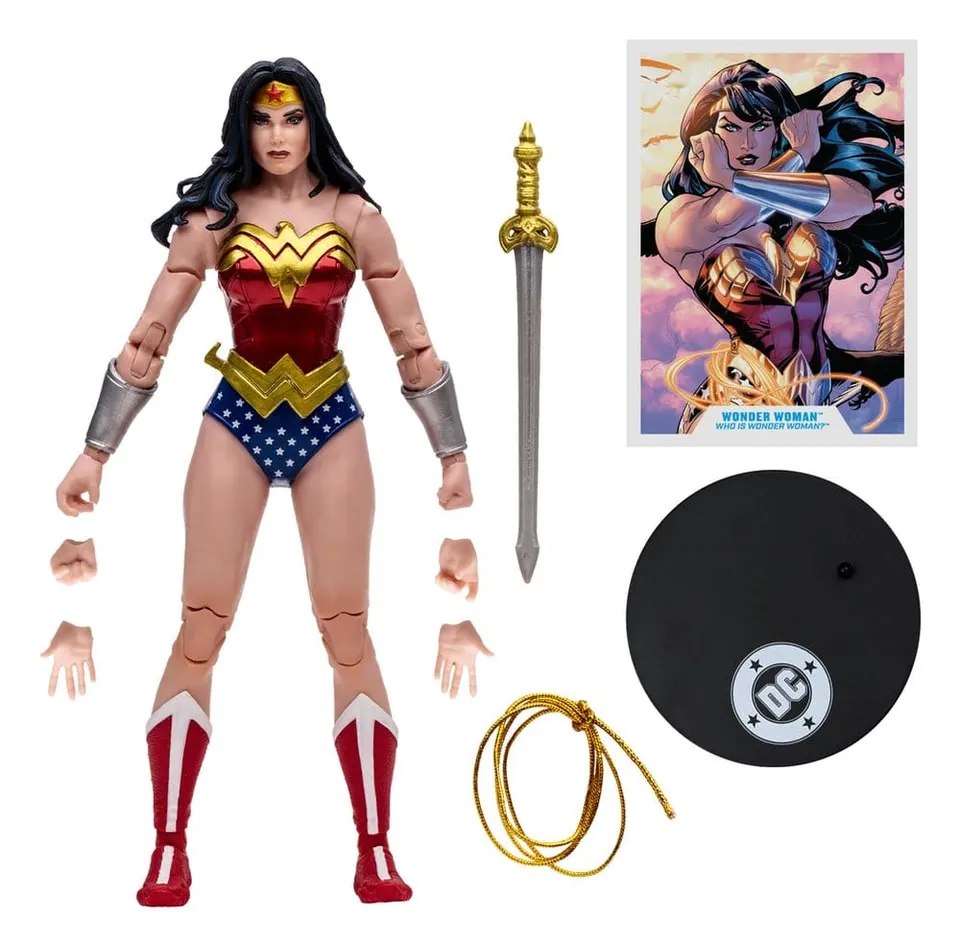 McFarlane Toys DC Multiverse Wonder Woman (Classic) 7" Figure - Image 2