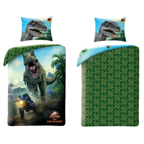 Halantex Jurassic Park T‑Rex Bedding Set – 140×200 cm