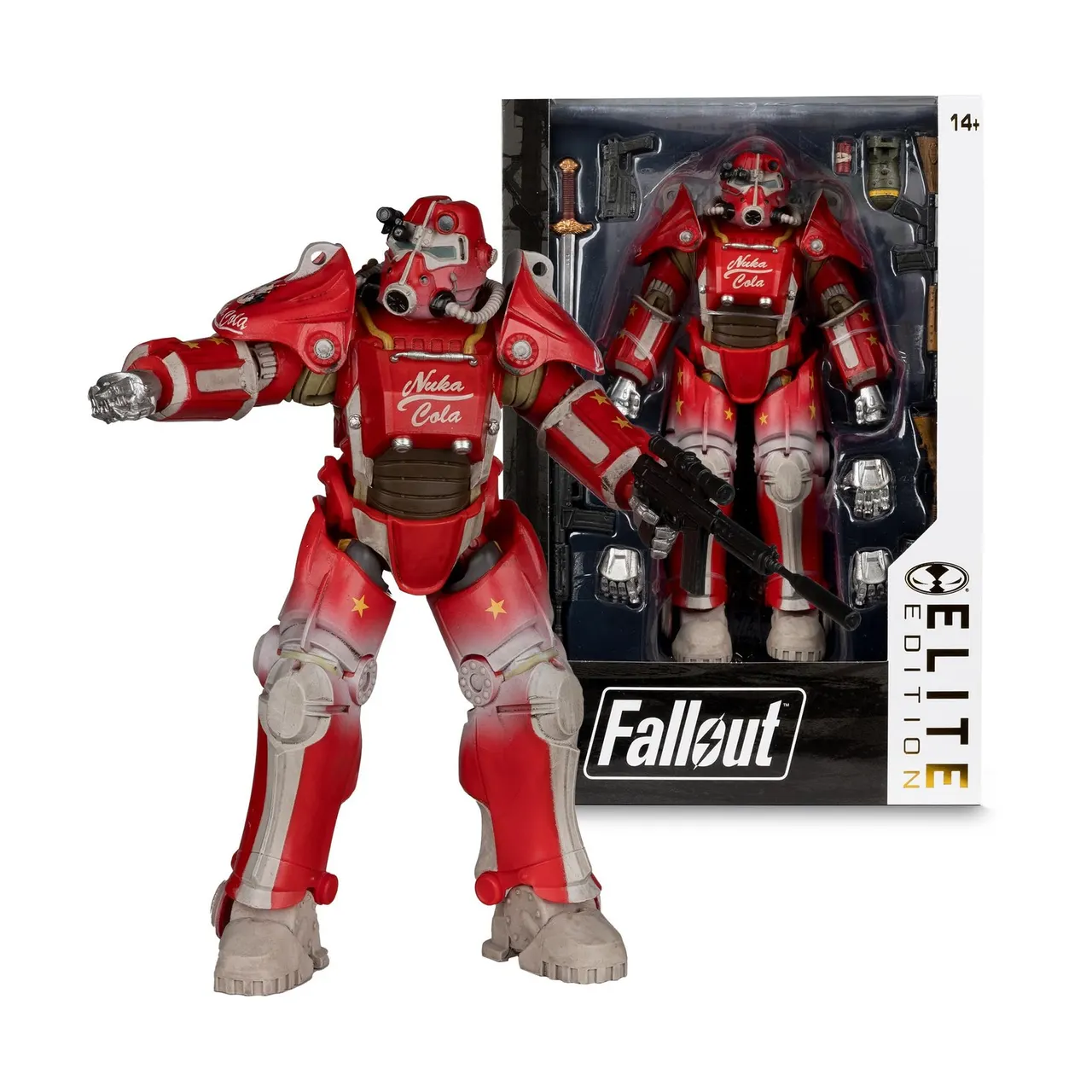 McFarlane Toys Fallout 76 T-45 Nuka Cola Elite 7" Figure - Image 1