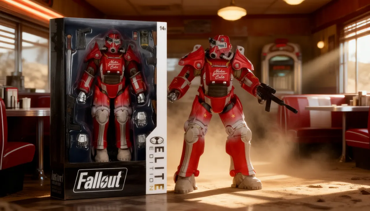 McFarlane Toys Fallout 76 T-45 Nuka Cola Elite 7" Figure - Image 13
