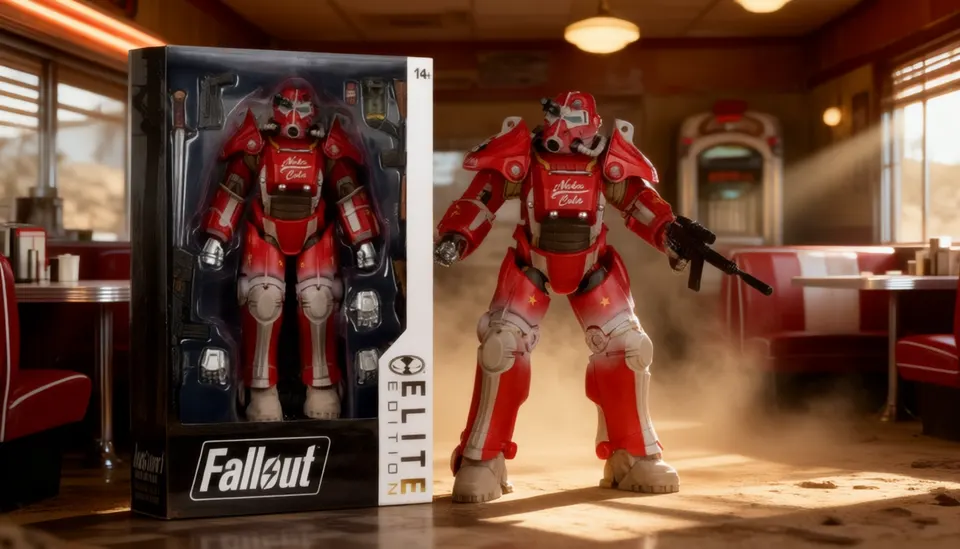 McFarlane Toys Fallout 76 T-45 Nuka Cola Elite 7" Figure