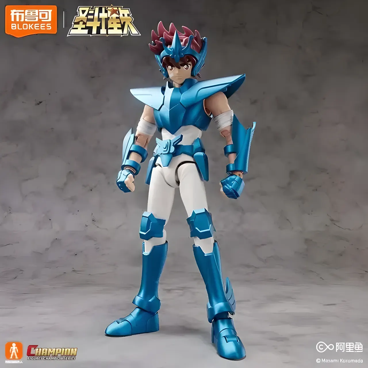 Blokees Saint Seiya Champion Class Pegasus Seiya Model Kit - Image 1