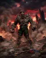 McFarlane Toys DC Multiverse Gold Label Doomsday Mega 24cm - Thumbnail 5