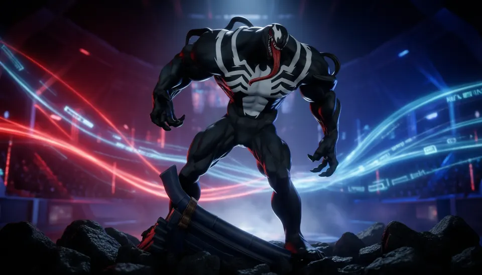 Alliance Entertainment Marvel Rivals Collection 1 Venom Figure