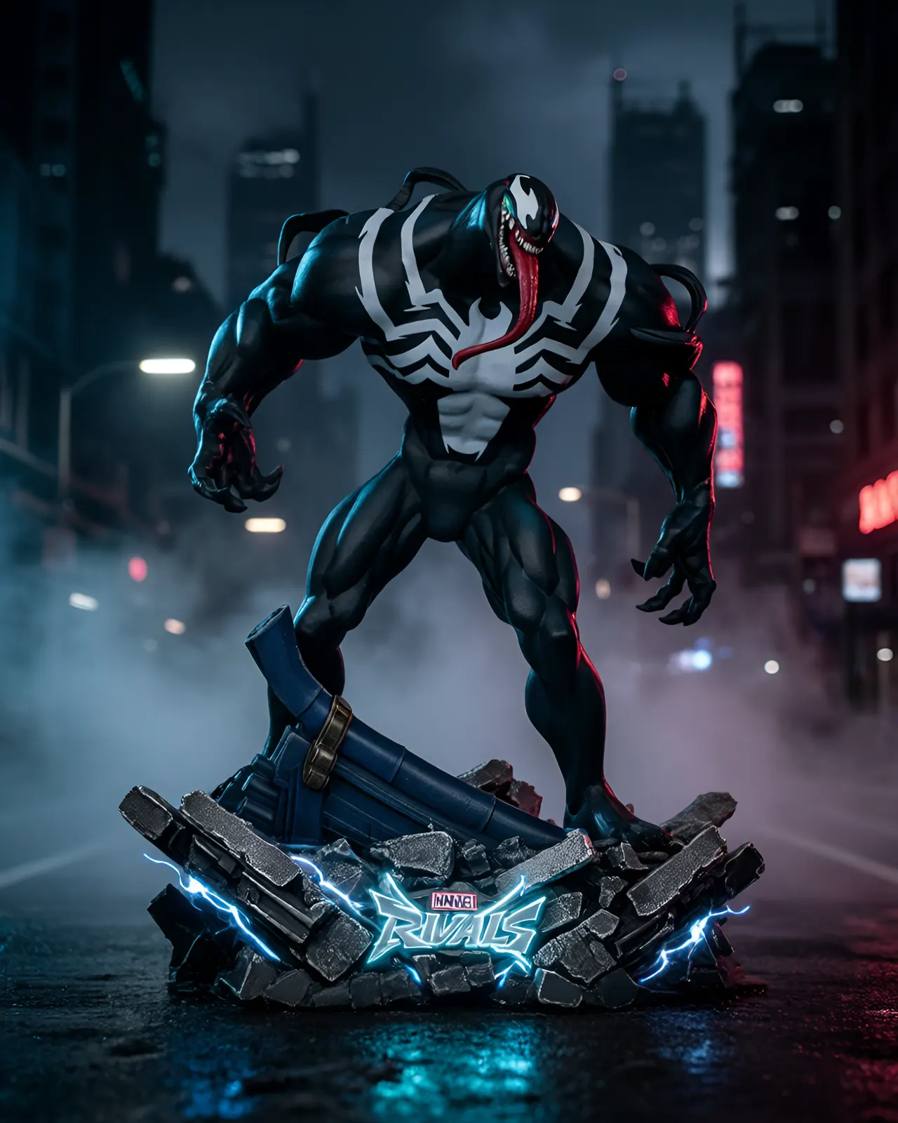 Alliance Entertainment Marvel Rivals Collection 1 Venom Figure - Image 8