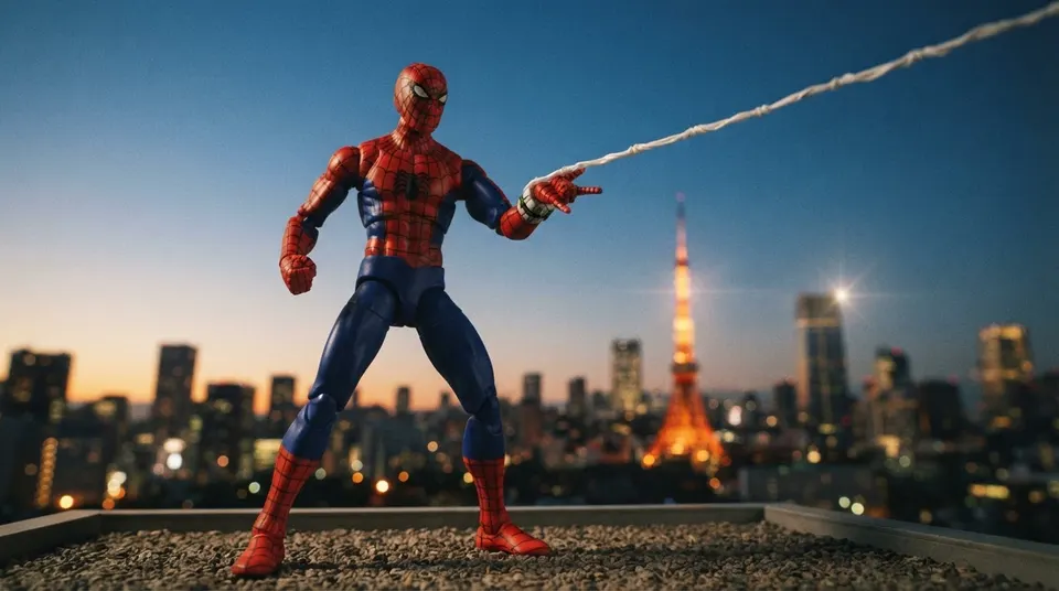 Hasbro Marvel Legends Spider-Man (Japonés) 60º Aniversario 6-inch