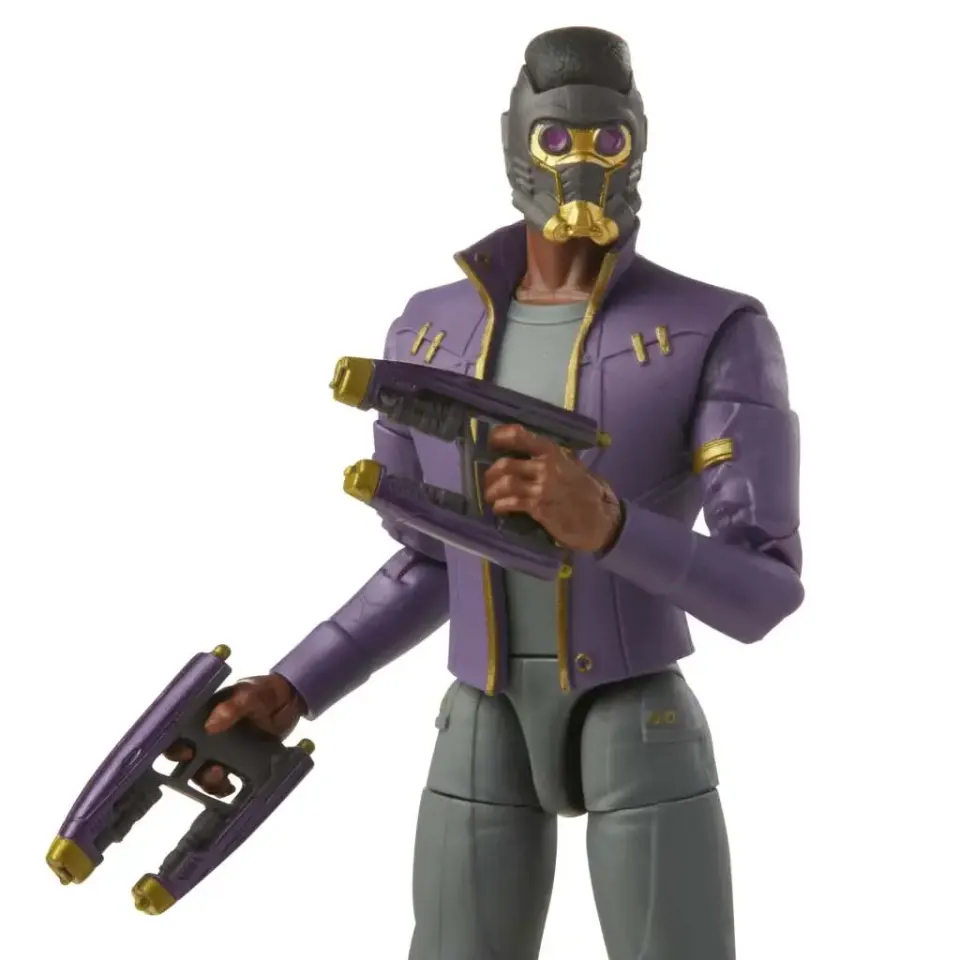 Hasbro Marvel Legends T'Challa Star-Lord (The Watcher BAF) 6" Figura - Image 5