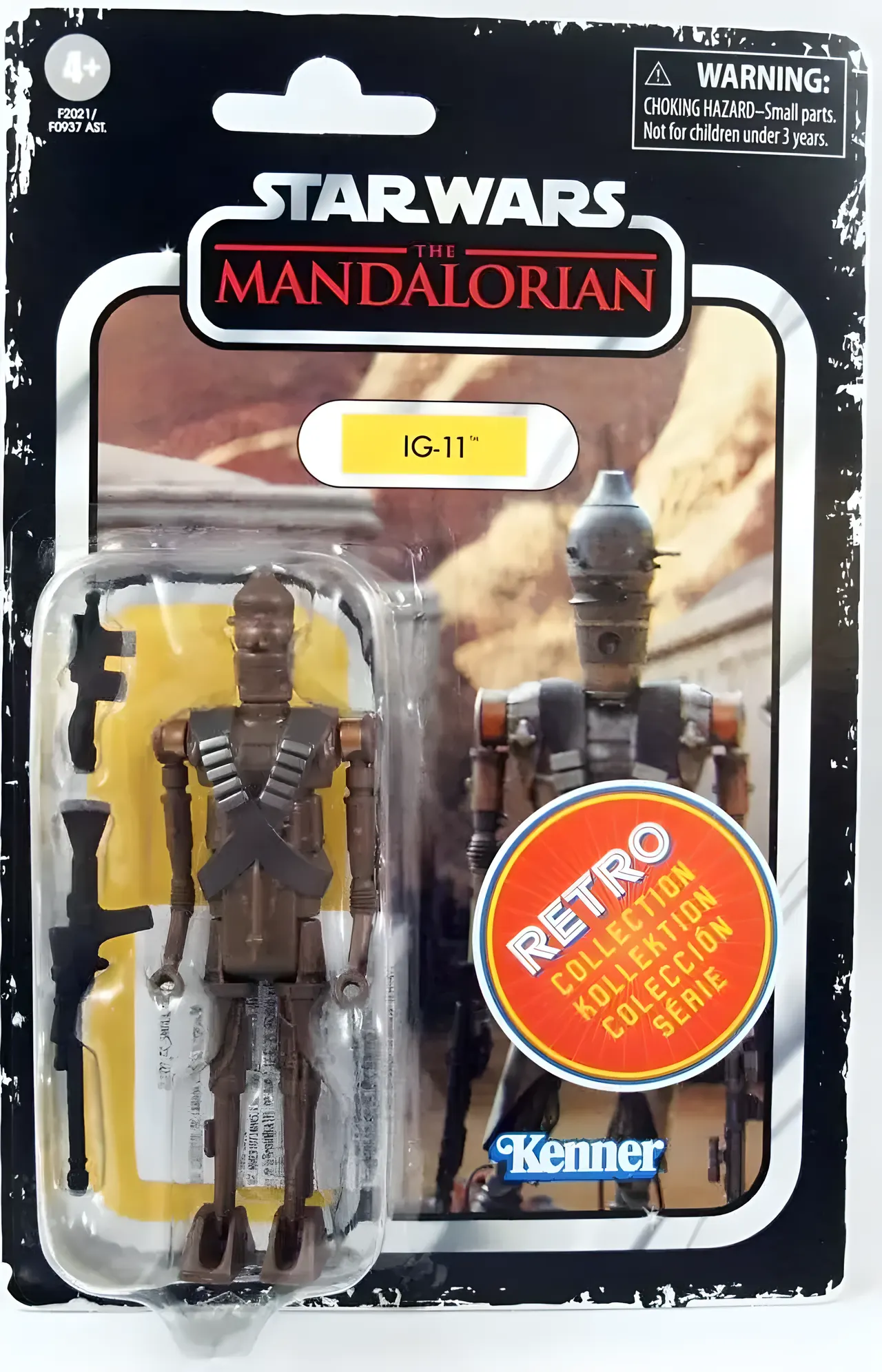 Hasbro Star Wars Retro Collection Mandalorian Wave 1 – 7 Figure Set - Image 3