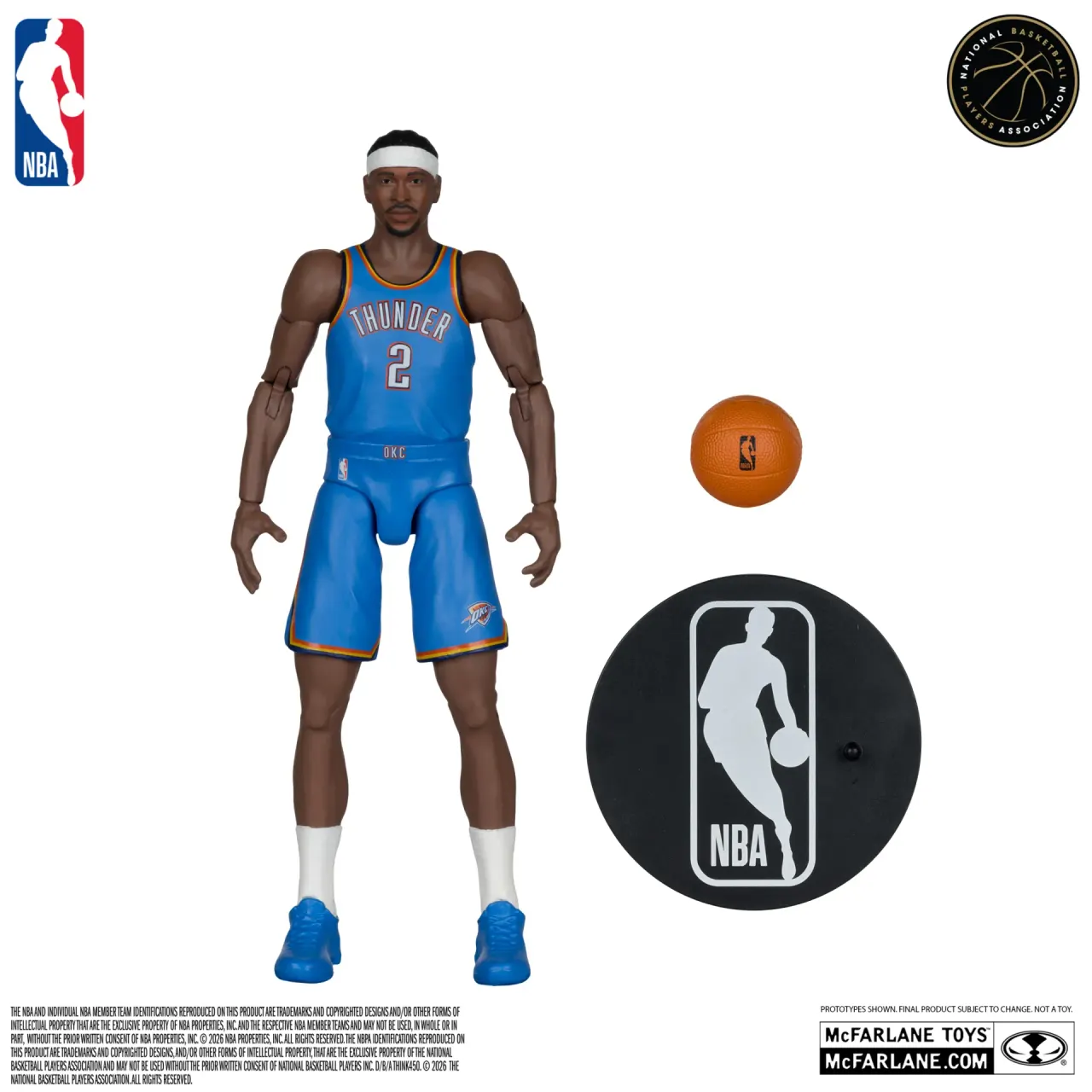 McFarlane SportsPicks 6\" Shai Gilgeous-Alexander figurine articulée – OKC - Image 2