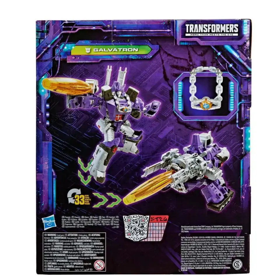 Hasbro Transformers Legacy Leader Galvatron 6" Action Figure - Image 3