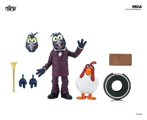 NECA The Muppet Show Ultimate Gonzo with Camilla 2-Pack Action Figure