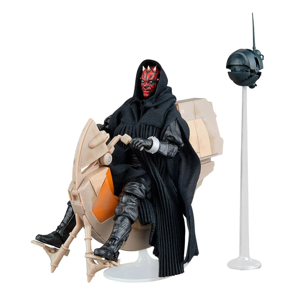Hasbro Star Wars Black Series Darth Maul & Sith Speeder Set - Image 2