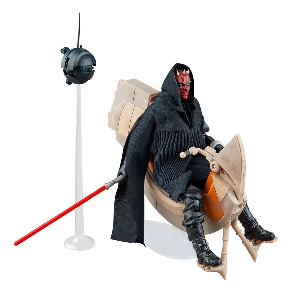Hasbro Star Wars Black Series Darth Maul & Sith Speeder Set - Image 11