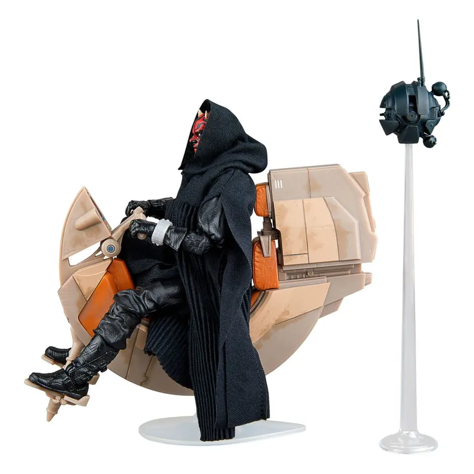 Hasbro Star Wars Black Series Darth Maul & Sith Speeder Set - Image 7