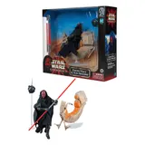 Hasbro Star Wars Black Series Darth Maul & Sith Speeder Set - Thumbnail 1