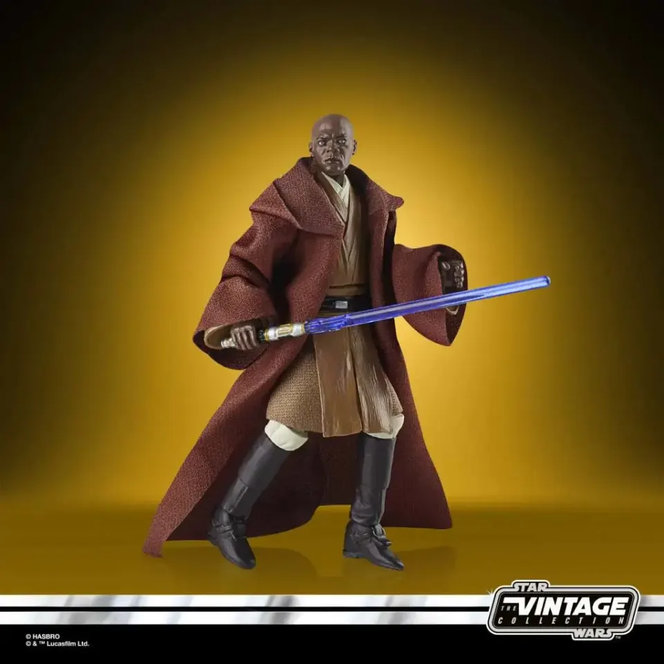 Hasbro Star Wars Vintage Collection Mace Windu Attack of the Clones - Image 3