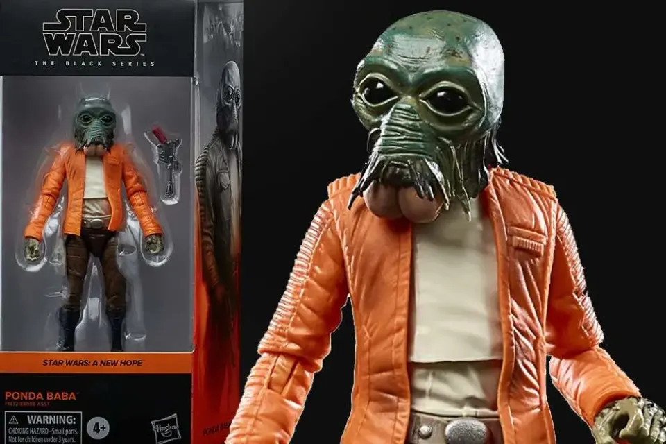 Hasbro Star Wars Black Series Ponda Baba 6-inch Action Figure - Image 5