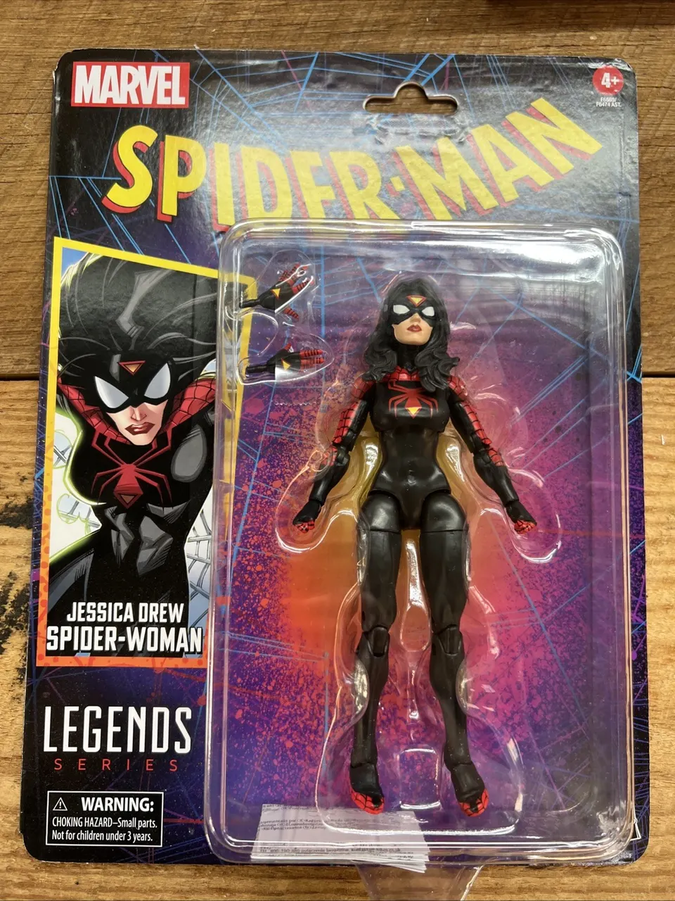 Hasbro Marvel Legends Spider-Woman 6" Figure – Retro Cardback (2023) - Image 5