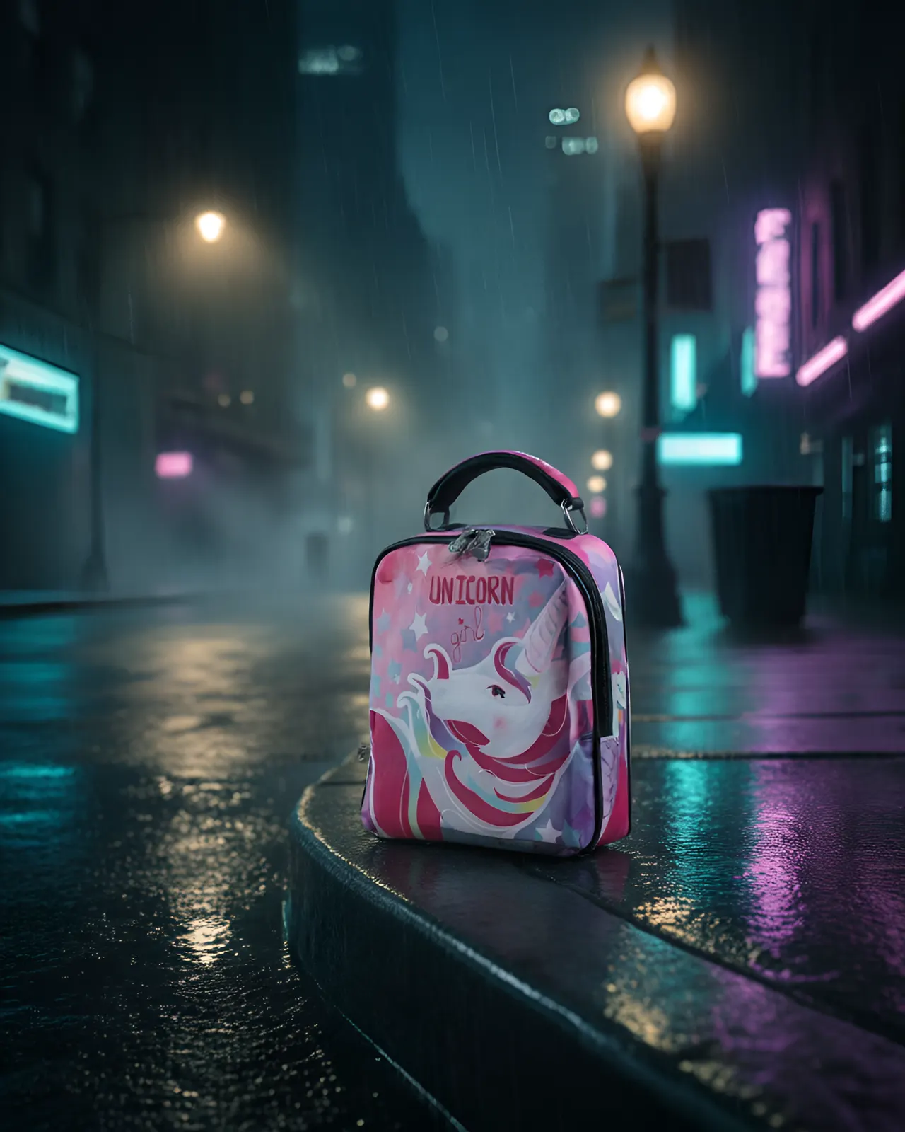 Arditex DC Comics Unicorn Lunch Bag 26cm – Bolsa Merienda - Image 2