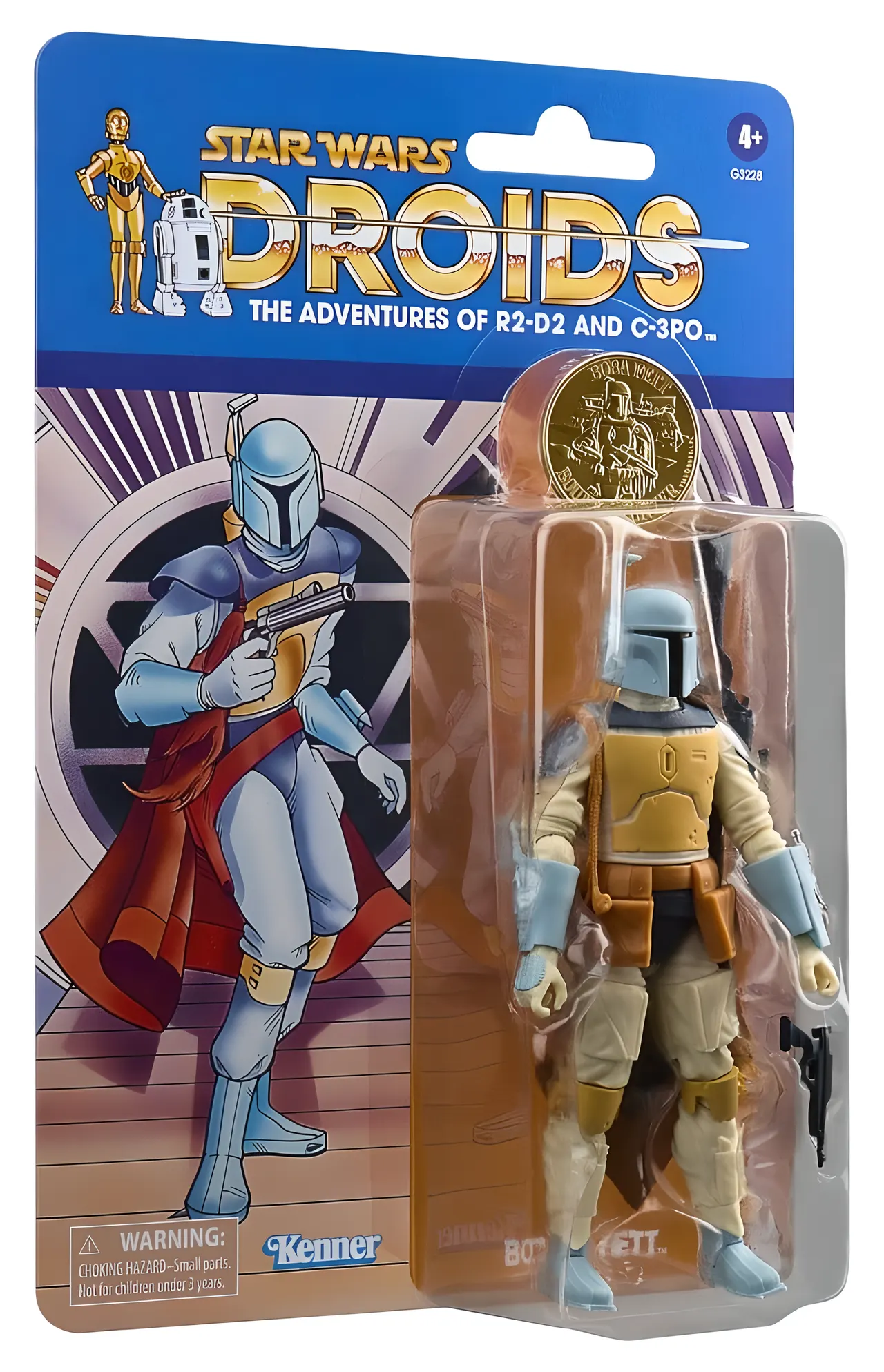 Hasbro Star Wars Black Series Droids Boba Fett figurine avec pièce - Image 3