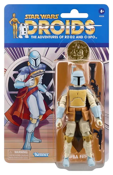 Hasbro Star Wars Black Series Droids Boba Fett Figure with Coin
