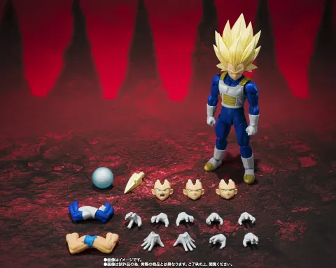 S.H.Figuarts Dragon Ball Daima Super Saiyan 3 Mini Vegeta Exclusive