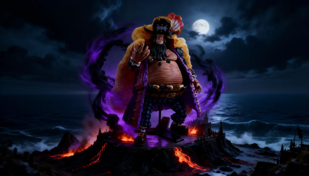Bandai Spirits One Piece Marshall D. Teach Four Emperors Figure - Image 6