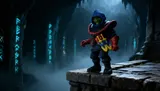 NECA Dungeons & Dragons Zarak 7\" Figura de Acción – 50.º Aniversario - Thumbnail 7
