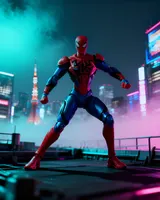 Blokees Spider-Man Marvel Rivals Champion Class 06 Model Kit - Thumbnail 6