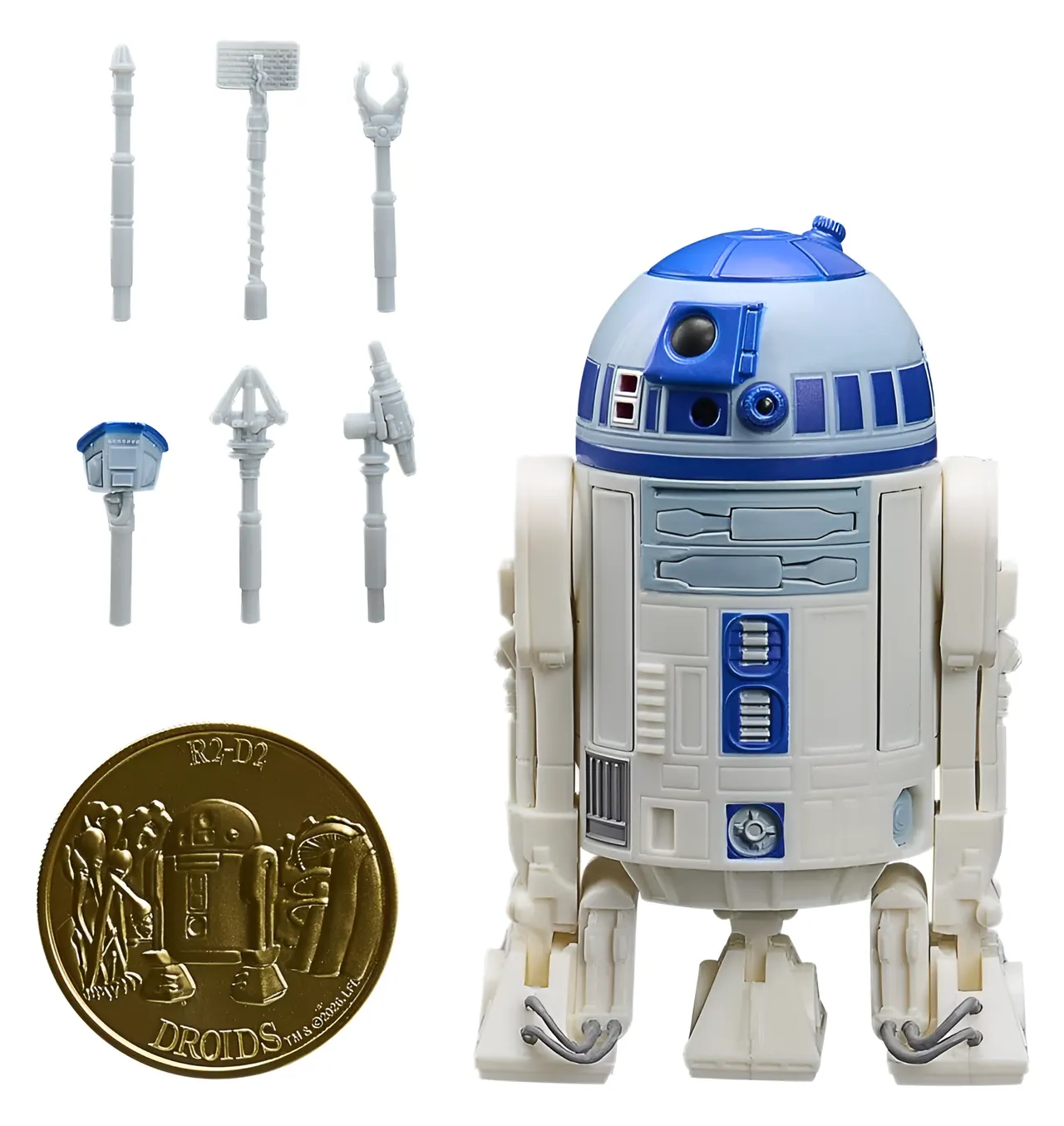 Hasbro Star Wars Black Series R2-D2 Action Figure with Coin - 6in - Image 2