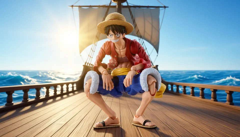 Bandai Spirits Monkey D. Luffy S.H.Figuarts 15 cm Figura